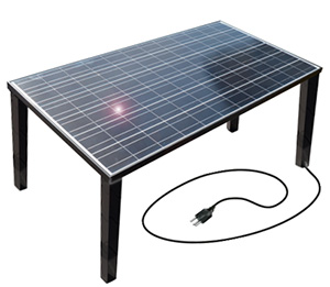 Table solaire