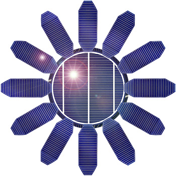 Panneau Solaire Photovoltaïque à Côté D'un Fil De Prise Sur Fond D